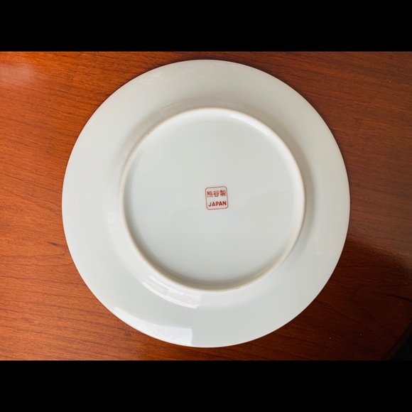 23 piece Japanese Eggshell Porcelain Tea Set cups saucers plates teapot creamer - Picture 12 of 12